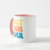 "Beste Mama je" Kaffee-Tasse Tasse (Vorderseite Links)
