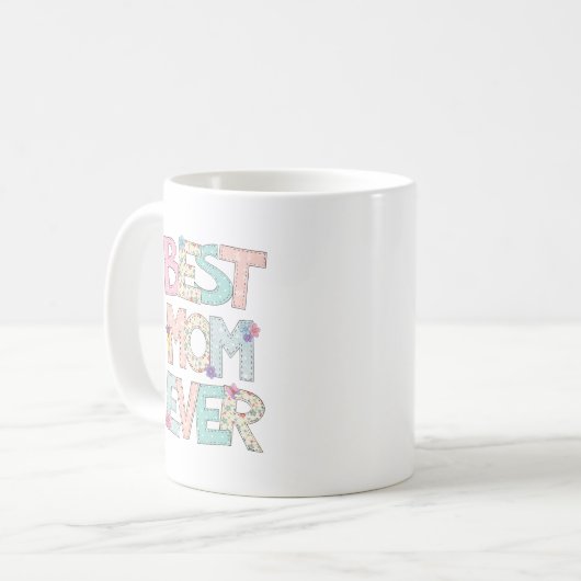 Beste Mama je Kaffeetasse (Vorderseite Links)