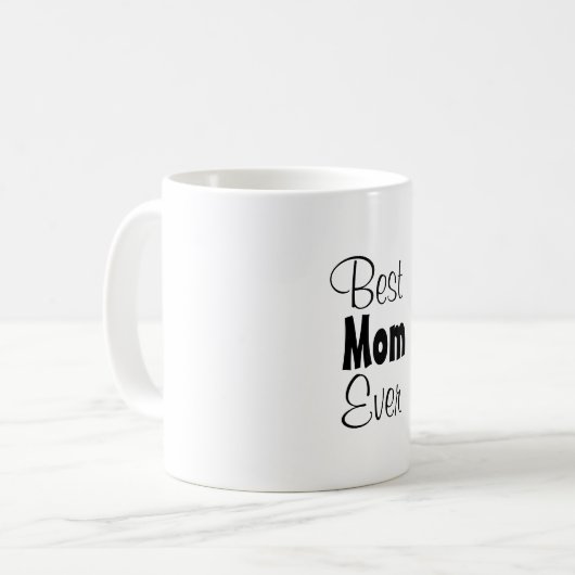 Beste Mama je Kaffeetasse (Vorderseite Links)