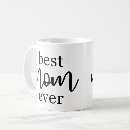 Beste Mama je Kaffeetasse (Vorderseite Links)