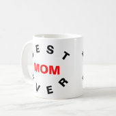 Beste Mama je Kaffeetasse (Vorderseite Links)