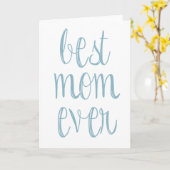 Beste Mama je Karte (Gelbe Blume)