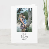 Beste Mama je! Karte (Vorderseite)