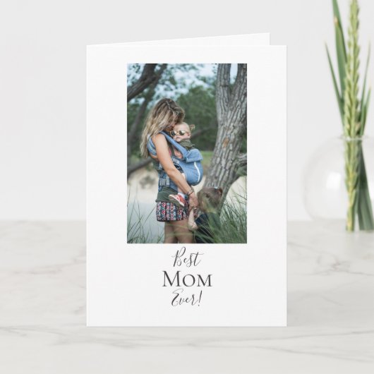 Beste Mama je! Karte (Vorderseite)