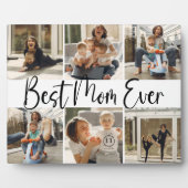 "Beste Mama je" Keepake 6 FotoCollage Fotoplatte (Vorderseite)