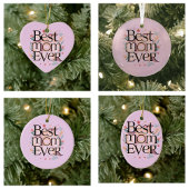 Beste Mama je Keramik Ornament