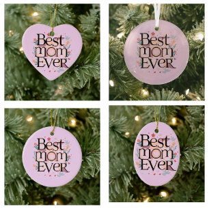Beste Mama je Keramik Ornament