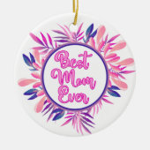 Beste Mama je Keramik Ornament (Vorne)
