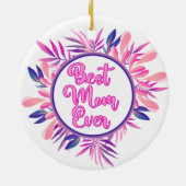 Beste Mama je Keramik Ornament (Hinten)