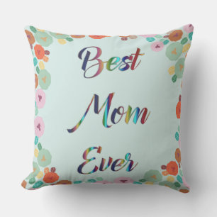 BESTE MAMA JE KISSEN FÜR DRAUßEN