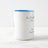 Beste Mama je Königin Zweifarbige Tasse (Mittel)