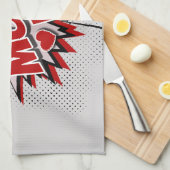 Beste Mama je Küchentuch (Viertel Falte)