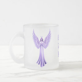 Beste Mama je | Lila und Lilac Weihnachtsgel Mattglastasse