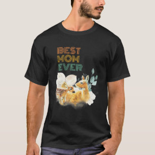 Beste Mama je Mama Deer Süße Tier Muttertag G T-Shirt