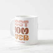 Beste Mama je | Mama Foto und Textgeschenk Kaffeetasse (Vorderseite Links)
