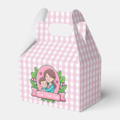 Beste Mama je, Mama und Kind, maßgeschneidert Geschenkschachtel (Rückseite)