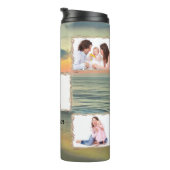 Beste Mama je Meeresuntergang 0735 Thermosbecher (Nach rechts gedreht)