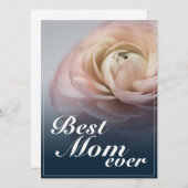 Beste Mama je mit Big Rose (Vorne/Hinten)