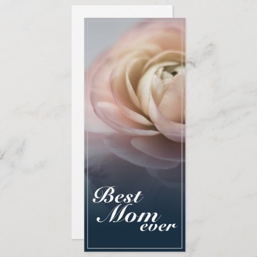 Beste Mama je mit Big Rose (Vorne/Hinten)