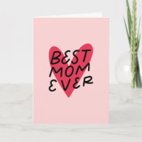 Beste Mama je Moderne Handschrift Herzmütter