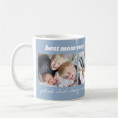 Beste Mama je Moderne Mommy Kaffeetasse (Links)