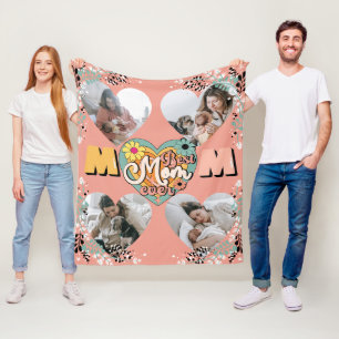 Beste Mama je Multiheroform Foto Fleece Blank