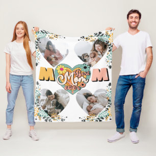 Beste Mama je Multiheroform Foto Fleece Blank