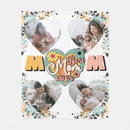 Beste Mama je Multiheroform Foto Fleece Blank (Vorderseite)