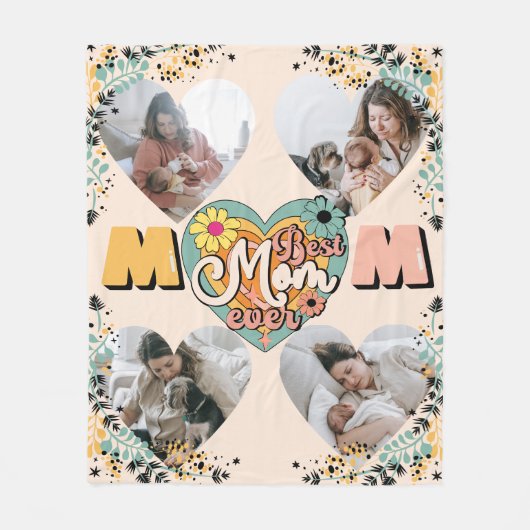 Beste Mama je Multiheroform Foto Fleece Blank (Vorderseite)