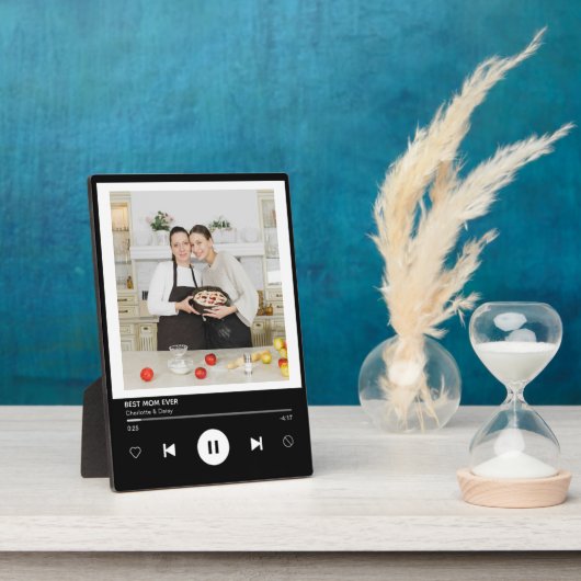 Beste Mama je Music Player Foto bewahren Fotoplatte (Seite)