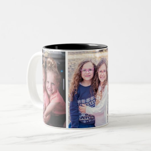 Beste Mama je Mütter Foto Kaffeepause Tasse (Vorderseite Links)