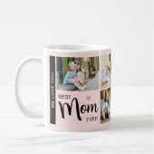 Beste Mama je Mütter Foto Rosa Kaffeetasse (Links)