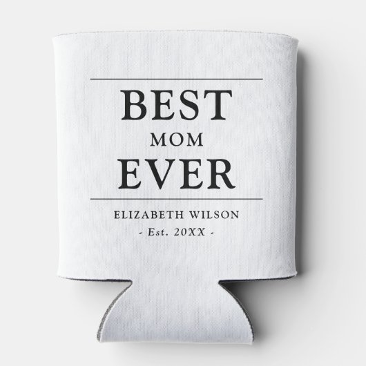 Beste Mama je Mütter Geschenk Dosenkühler (Rückseite)