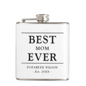 Beste Mama je Mütter Geschenk Flachmann (Vorderseite)
