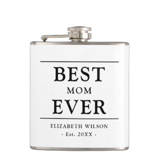 Beste Mama je Mütter Geschenk Flachmann