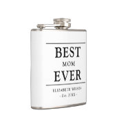 Beste Mama je Mütter Geschenk Flachmann (Rechts)