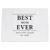 Beste Mama je Mütter Geschenk Große Geschenktüte (Vorderseite)