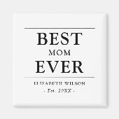 Beste Mama je Mütter Geschenk Magnet (Vorne)