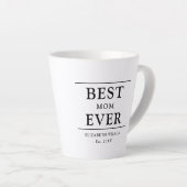 Beste Mama je Mütter Geschenk Milchtasse (Rechte Ecke)