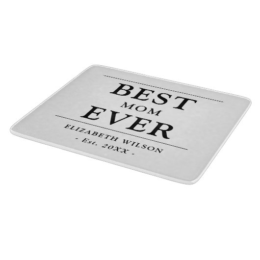Beste Mama je Mütter Geschenk Schneidebrett (Ecke)