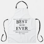 Beste Mama je Mütter Geschenk Schürze (Vorderseite)