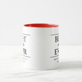 Beste Mama je Mütter Geschenk Tasse (Zentrum)