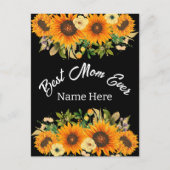 BESTE MAMA JE MUTTER-TAGESGESCHENK POSTKARTE (Vorderseite)