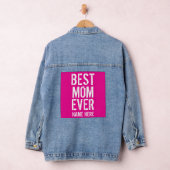 BESTE MAMA JE MUTTER-TAGGESCHENK JEANSJACKE (Hangar)