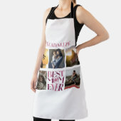 Beste Mama je Muttermutter FotoCollage Niedlich ro Schürze (InSitu)