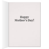 Beste Mama je Muttertag (Innen (Rechts))