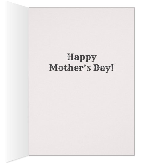 Beste Mama je Muttertag (Innen (Rechts))