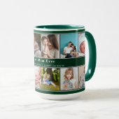 Beste Mama je | Muttertag, 12. FotoCollage Tasse (VorderseiteRechts)