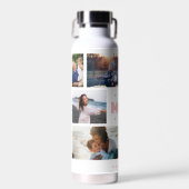 Beste Mama je Muttertag 8 Foto Collage Trinkflasche (Vorne)