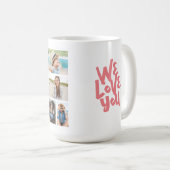 Beste Mama je Muttertag 8 FotoCollage Kaffeetasse (VorderseiteRechts)